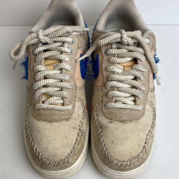 Nike Air Force 1 Low '07 40th Anniversary Edition LA Flea 9.5 Floral Streetwear - Picture 10 of 16